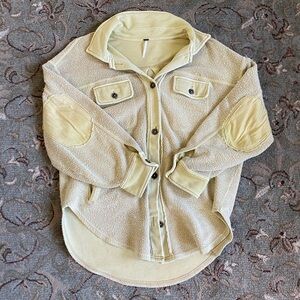 Free People Fleece Ruby Jacket